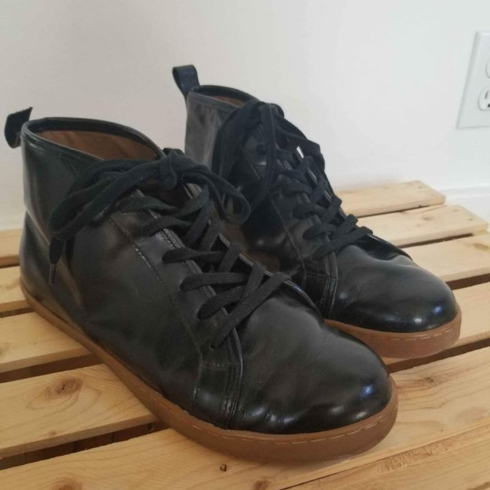 Philip Lim Black Patent Leather Booties, Size 39